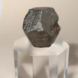 Pyrite<br />Gavorrano Mine, Gavorrano, Grosseto Province, Tuscany, Italy<br />28 x 27 mm<br /> (Author: Sante Celiberti)