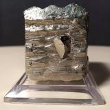 Pyrite<br />Gavorrano Mine, Gavorrano, Grosseto Province, Tuscany, Italy<br />32,5 x 29,3 mm<br /> (Author: Sante Celiberti)