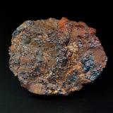Goethita<br />Mina Las Cruces, Gerena-Guillena-Salteras, Comarca Sierra Norte, Sevilla, Andalucía, España<br />7 x 6 cm.<br /> (Autor: Antonio P. López)