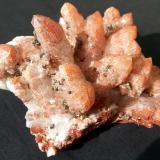 Quartz, Chalcopyrite<br />Daye mining area, Edong, Daye, Huangshi Prefecture, Hubei Province, China<br />11 x 8 cm<br /> (Author: Volkmar Stingl)