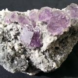 Fluorite, Dolomite<br />Shangbao Mine, Leiyang, Hengyang Prefecture, Hunan Province, China<br />12 x 8 cm<br /> (Author: Volkmar Stingl)