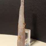 Quartz (variety scepter)<br />Fenice Capanne Mine, Massa Marittima, Grosseto Province, Tuscany, Italy<br />96 x 14 mm<br /> (Author: Sante Celiberti)