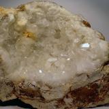 CalcitaLa Cañada de Verich, Comarca del Bajo Aragón, Teruel, Aragón, España12 x 9 cm (Autor: Joan Niella)