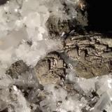 Pyrite after Pyrrhotite, Quartz<br />Niccioleta Mine, Massa Marittima, Grosseto Province, Tuscany, Italy<br />71 x 55 mm<br /> (Author: Sante Celiberti)