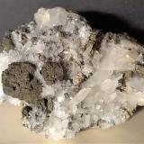 Pyrite after Pyrrhotite, QuartzMina Niccioleta, Massa Marittima, Provincia Grosseto, Toscana, Italia71 x 55 mm (Author: Sante Celiberti)