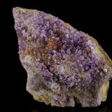 Quartz<br />Terézia adit (Weiden mine), Banská tiavnica (Schemnitz), Banská tiavnica District, Banská Bystrica Region, Slovak Republic<br />11 x 7,5 cm<br /> (Author: Gerhard Brandstetter)
