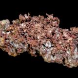 CobreEscombreras del Pozo Levante, Concesión Cerro Muriano, Filón Cerro Muriano, Cerro de la Coja, Cerro Muriano, Obejo, Comarca Valle del Guadiato, Córdoba, Andalucía, España5 x 3 cm. (Autor: Antonio P. López)