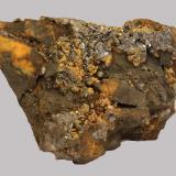 Chalcocita (Calcosina)Las Cruces Mine, fase 6, levels 130-135, &#8595;175 m., Gerena-Guillena-Salteras, Comarca Sierra Norte, Seville, Andalusia, Spain5,7 x 4,3 cm. (Autor: Carles)