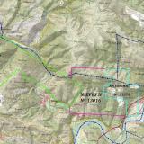 Concesiones del Grupo Minero "Antonina" sobre Servicio WMS "Cartografía del IGN" (Mapa Topográfico Nacional a escala 1:25.000).
«© Instituto Geográfico Nacional de España» (Autor: Inma)