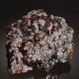 Fluorite on Sphalerite<br />Minerva I Mine, Ozark-Mahoning group, Cave-in-Rock Sub-District, Hardin County, Illinois, USA<br />7.1 cm x 8.7 cm<br /> (Author: Michael Shaw)