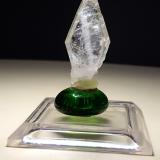 Quartz (variety faden)<br />Leoni Mountain, Sticciano, Roccastrada, Grosseto Province, Tuscany, Italy<br />28 x 14 mm<br /> (Author: Sante Celiberti)