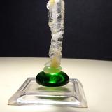 Quartz (variety faden)<br />Leoni Mountain, Sticciano, Roccastrada, Grosseto Province, Tuscany, Italy<br />43 x 10 mm<br /> (Author: Sante Celiberti)