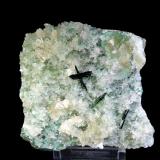 Atacamita<br />Mina Lily, Distrito Umay, Provincia Pisco, Departamento Ica, Perú<br />7 x 7 cm.<br /> (Autor: Antonio P. López)