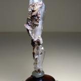 Quartz (variety faden)<br />Leoni Mountain, Sticciano, Roccastrada, Grosseto Province, Tuscany, Italy<br />51 x 12 mm<br /> (Author: Sante Celiberti)