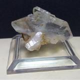 Quartz (variety faden)<br />La Selva Mine, Casal di Pari, Civitella-Paganico, Grosseto Province, Tuscany, Italy<br />38 x 22 mm<br /> (Author: Sante Celiberti)