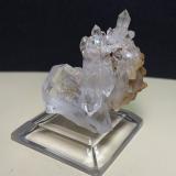 Quartz (variety faden)<br />La Selva Mine, Casal di Pari, Civitella-Paganico, Grosseto Province, Tuscany, Italy<br />36 x 26 mm<br /> (Author: Sante Celiberti)