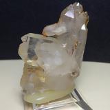 Quartz (variety faden)<br />Leoni Mountain, Sticciano, Roccastrada, Grosseto Province, Tuscany, Italy<br />40 x 31 mm<br /> (Author: Sante Celiberti)