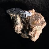 Molybdenite, Biotite, Feldspar<br /><br />100 mm X 85 mm X 85<br /> (Author: Robert Seitz)
