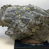Pyrite, Sulphur<br />Niccioleta Mine, Massa Marittima, Grosseto Province, Tuscany, Italy<br />20 x 11 cm<br /> (Author: Sante Celiberti)