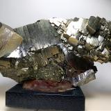 Pyrite, Sulphur<br />Niccioleta Mine, Massa Marittima, Grosseto Province, Tuscany, Italy<br />20 x 11 cm<br /> (Author: Sante Celiberti)