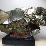 Pyrite, SulphurNiccioleta Mine, Massa Marittima, Grosseto Province, Tuscany, Italy20 x 11 cm (Author: Sante Celiberti)