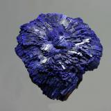 Azurita<br />Mina Shilu, Yangchun, Prefectura Yangjiang, Provincia Guangdong, China<br />45x50 mm<br /> (Autor: Ramon A  Lopez Garcia)