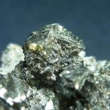 PiritaLa Cruz mining group, La Cruz vein, Linares, Comarca Sierra Morena, Jaén, Andalusia, Spain4 x 3 cm. (Autor: javier ruiz martin)