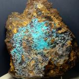 Hemimorphite, Aurichalcite<br />Campiglia Marittima, Campigliese, Livorno Province, Toscana, Italy<br />31 x 25 cm<br /> (Author: Sante Celiberti)