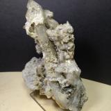 Quartz (variety scepter), Pyrite<br />Campiano Mine, Montieri, Grosseto Province, Tuscany, Italy<br />12 x 8 cm<br /> (Author: Sante Celiberti)
