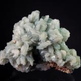 Baryte<br />Emilio Mine, Obdulia vein, Caravia mining area, La Rubiera, Loroñe, Colunga, Comarca de la Sidra, Principality of Asturias (Asturias), Spain<br />5.7 x 8.3 cm<br /> (Author: Michael Shaw)