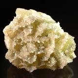 Calcite on Fluorite<br />Matagalls Mine (Sant Marçal Mines), Sant Marçal, Viladrau, Comarca Osona, Girona / Gerona, Catalonia, Spain<br />4.8 x 8.6 x 11 cm.<br /> (Author: Michael Shaw)