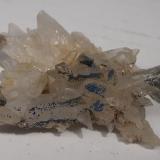 Quartz, AzuriteWattener Lizum, Wattens, Distrito Innsbruck Land, Tirol Norte, Tirol, Austria6 x 4,5 cm (Author: Volkmar Stingl)