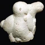 Ópalo (variedad menilito)<br />Yacimiento de yesos, Galera, Comarca de Huéscar, Granada, Andalucía, España<br />22 x 20 x 10 mm.<br /> (Autor: José Luis Zamora)