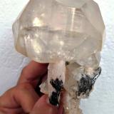 Calcita, DolomitaLa Florida mining area, Herrería-Valdáliga-Rionansa, Comarca Costa Occidental/Saja-Nansa, Cantabria, Spain7,5 x 9,3 cm. (Autor: Carles)