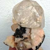 Calcita, DolomitaLa Florida mining area, Herrería-Valdáliga-Rionansa, Comarca Costa Occidental/Saja-Nansa, Cantabria, Spain7,5 x 9,3 cm. (Autor: Carles)