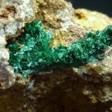 MalaquitaSol Mine, Cerro de los Guardias, Rodalquilar, Níjar, Comarca Metropolitana de Almería, Almería, Andalusia, Spain6 x 4 cm. la pieza (Autor: javier ruiz martin)