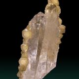 Quartz with Siderite<br />Minas da Panasqueira, Aldeia de São Francisco de Assis, Covilhã, Castelo Branco, Cova da Beira, Centro, Portugal<br />41mm x 92mm x 30mm<br /> (Author: Firmo Espinar)