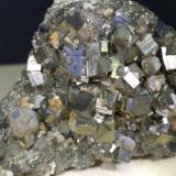 Pyrite, Galena<br />Boccheggiano Mines, Montieri, Grosseto Province, Tuscany, Italy<br />60 x 51 mm<br /> (Author: Sante Celiberti)