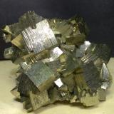Pyrite<br />Boccheggiano Mines, Montieri, Grosseto Province, Tuscany, Italy<br />65 x 55 mm<br /> (Author: Sante Celiberti)