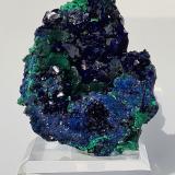Azurite and Malachite<br />Sepon Mine, Vilabouly District, Savannakhét Province, Laos (Lao P.D.R.)<br />85mm x 45mm x 70mm<br /> (Author: Philippe Durand)