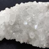 Quartz<br />Baimashan tunnel (construction site), Qianbaxia, Wuyishan, Nanping Prefecture, Fujian Province, China<br />5 x 3,5 cm<br /> (Author: Volkmar Stingl)