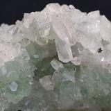 Quartz, Fluorite, Calcite, Pyrite<br />Baimashan tunnel (construction site), Qianbaxia, Wuyishan, Nanping Prefecture, Fujian Province, China<br />5,5 x 4 cm<br /> (Author: Volkmar Stingl)