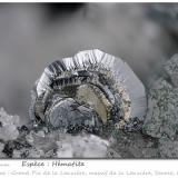 HematiteGrand Pic de la Lauzière, La Lauzière Massif, Saint-Jean-de-Maurienne, Savoie, Auvergne-Rhône-Alpes, Francefov 8.0 mm (Author: ploum)