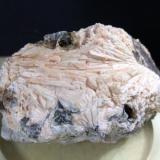 Laumontite<br />Riparbella, Pisa Province, Tuscany, Italy<br />62 x 40 mm<br /> (Author: Sante Celiberti)