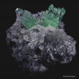 Fluorapophyllita-(K) (Apofilita)<br />Distrito Jalgaon, Maharashtra, India<br />80x65 mm.<br /> (Autor: Jesus Franquesa Baucells)