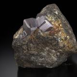 Cobaltite on Chalcopyrite<br />Tunaberg, Nyköping, Södermanland, Sweden<br />pending<br /> (Author: Gail)
