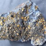 WulfeniteMina Whim Creek Copper, Arroyo Whim, Condado Roebourne, Australia Occidental, Australia8,5 x 6 cm (Author: Volkmar Stingl)