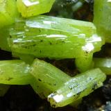 PiromorfitaResuperferolítica claim, Cerro de la Canaleja, Santa Eufemia, Comarca Los Pedroches, Córdoba, Andalusia, SpainCristal mayor 1 cm. (Autor: javier ruiz martin)