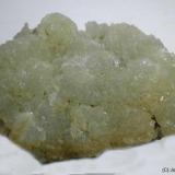 PrehnitaCantera Minera I, Cerro de los Serranos, Lebrija, Comarca Bajo Guadalquivir, Sevilla, Andalucía, España7 x 5 cm (Autor: Joan Niella)