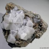 CalcitaMina Manolita, La Parreta, Alumbres, Cartagena, Comarca Campo de Cartagena, Región de Murcia (Murcia), España55 x 60 mm (Autor: Joan Niella)